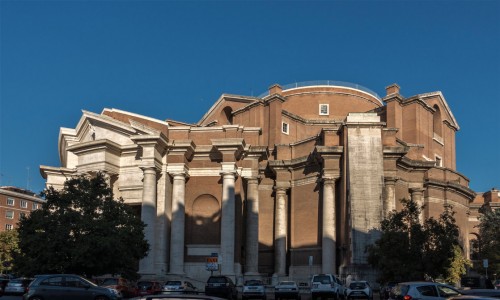 Armando Brasini, kościół Sacro Cuore Immacolato di Maria pozbawiony planowanej monumentalnej kopuły