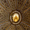 Sant'Andrea al Quirinale, czasza kopuły z latarnią i gołębicą u szczytu