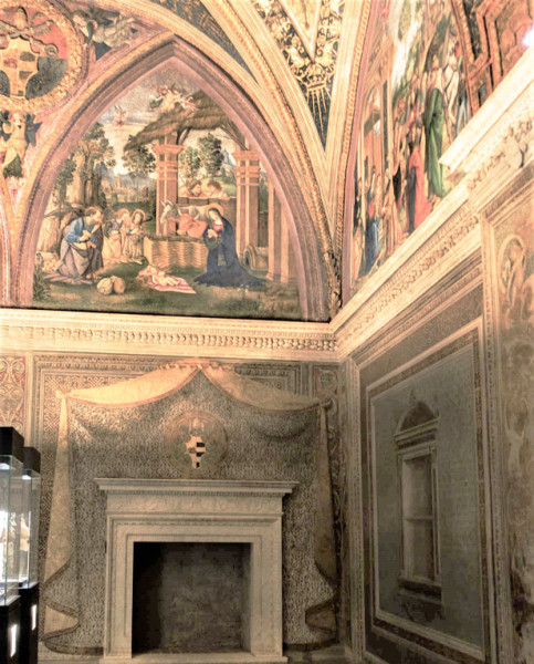 Borgia Apartments, Apostolic Palace, frescos by Pinturicchio