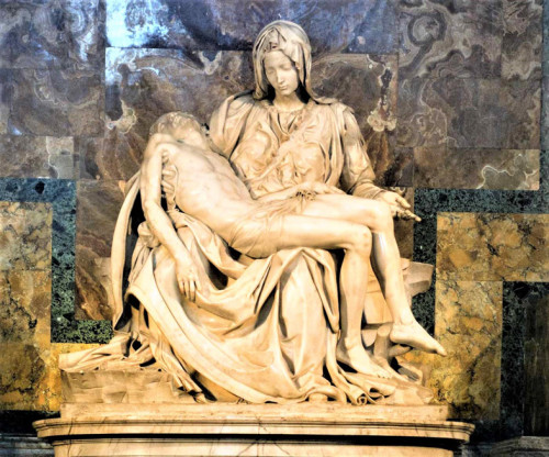 Michelangelo, Pietà, Basilica of San Pietro in Vaticano
