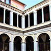 Church of Santa Maria della Pace, cloisters, design by Donato Bramante