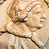 Nagrobek papieża Aleksandra VI, fragment, kościół Santa Maria in Monserrato