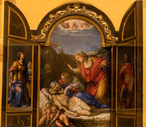Annibale Caracci i warsztat, ołtarzyk do prywatnej adoracji, Galleria Nazionale d'Arte Antica, Palazzo Barberini
