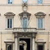 Enterance gate into the Palazzo Altieri presently the residence of the Italian Banking Association