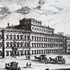 Palazzo Altieri, drawing by Giuseppe Vasi