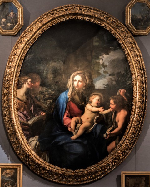Carlo Maratti, Madonna with St. John the Evangelist, Galleria Nazionale d'Arte Antica, Palazzo Corsini