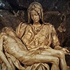 Michał Anioł, Pieta, fragment, bazylika San Pietro in Vaticano