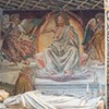 Melozzo da Forlì, frescoes (Christ as Judge of the World), adorning the tombstone of Cardinal Juan Diego della Coccia, Basilica  of Santa Maria sopra Minerva
