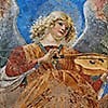 Melozzo da Forli, fresco from the old apse of the Basilica of Santi XII Apostoli, currently Pinacoteca Vaticana
