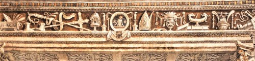 Kaplica Carafy, dekoracyjny fryz, warsztat Filippino Lippiego, bazylika Santa Maria sopra Minerva