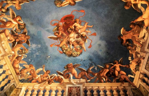 Casino Ludovisi, malowidło stropu, XVII w., Giovanni L. Valesio
