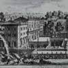 Casino Ludovisi, widok z XVIII w., rycina - Giuseppe Vasi