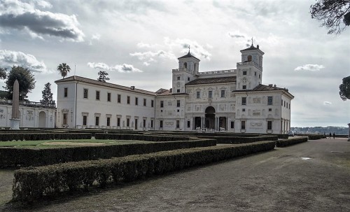 Casino seen from the gardens, Villa Medici
