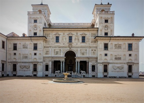 Willa Medici, casivo - fasada ogrodowa