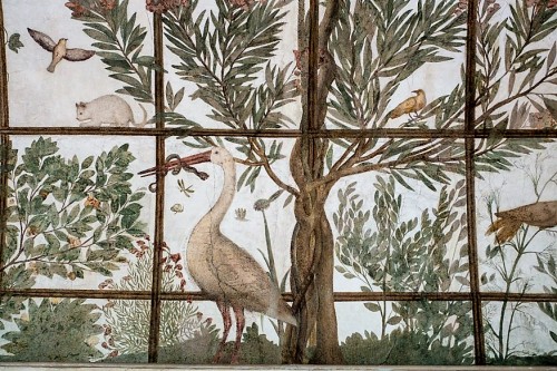 Villa Medici, Bird Pavilion of Cardinal Ferdinand de Medici, decorations by Jacopo Zucchi