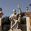 Dea Roma (goddess – protector of the city) in the garden of the Villa Medici