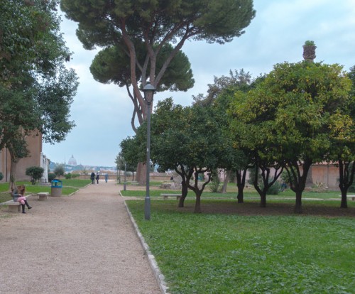 Aventine Hill, Giardino di Sant’Alessio near the basilica of Santi Bonifacio e Alessio