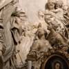 Śmierć św. Cecylii, fragment, Antonio Raggi, kościół Sant'Agnese in Agone