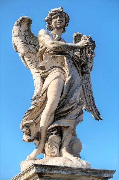Bridge of the Holy Angel (Ponte Sant'Angelo), Angel with the Crown of Thorns, Paolo Naldini