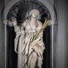Posąg św. Bibiany, Gian Lorenzo Bernini, kościół Santa Bibiana