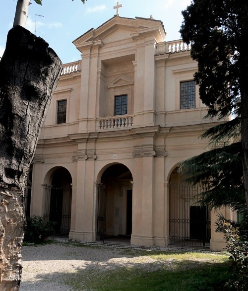 Kościół Santa Bibiana, fasada, proj. Gian Lorenzo Bernini