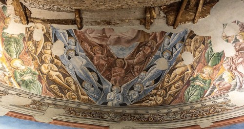 Antoniazzo Romano, freski w kaplicy kardynała Bessariona, bazylika Santi XII Apostoli