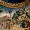 Antoniazzo Romano, Legenda św. Krzyża, freski w absydzie bazyliki Santa Croce in Gerusalemme, fragment