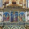 Antoniazzo Romano, paintings of the ciborium, Basilica of San Giovanni in Laterano