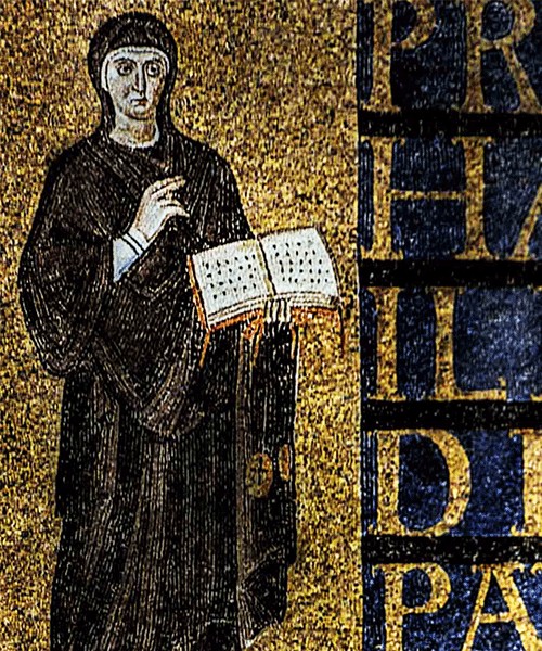 Bazylika Santa Sabina, mozaiki wczesnochrześcijańskie nad wejściem - Eccesia ex circumcisione