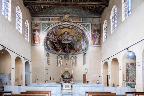 Kościół Santa Balbina, wnętrze