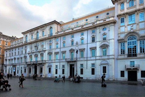 Palazzo Pamphilj, siedziba Olimpii Maidalchini - szwagierki papieża Innocentego X
