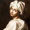 Ginevra Cantofoli, Kobieta w turbanie (domniemany portret Beatrice Cenci), ok 1650, Galleria Nazionale d'Arte Antica, Palazzo Barberini