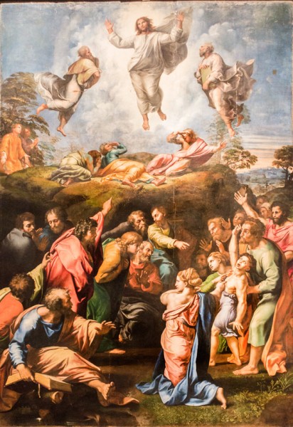 Przemienienie Pańskie, Rafael, Musei Vaticani