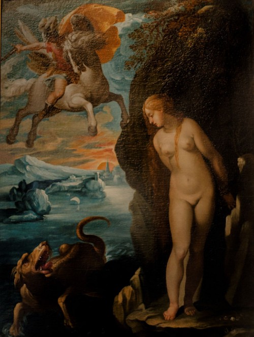 Giuseppe Cesari (Cavalier d'Arpino), Perseus and Andromeda, Accademia Nazionale di San Luca