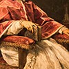 Carlo Maratti, Portret papieża Klemensa IX, fragment, Pinacoteka Vaticana - Musei Vaticani