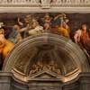 Kościół Santa Maria della Pace, rodowa kaplica Chigich, zwieńczenie - freski Rafaela