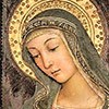 Giulia Farnese, fragment fresku, Pinturicchio, kolekcja prywatna