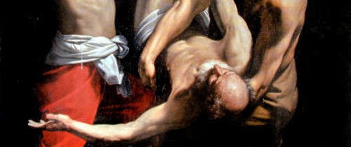 Guido Reni, Ukrzyżowania św. Piotra, fragment, Musei Vaticani