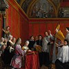 Ślub Marii Klementyny Sobieskiej z Jakubem Edwardem Stuartem, Agostino Masucci,zdj. Wikipedia