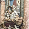 Pomnik nagrobny królowej Marii Klementyny Sobieskiej, Pietro Bracci, bazylika San Pietro in Vaticano