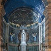 Interior of the Church of Santa Maria in Cappella, the apse