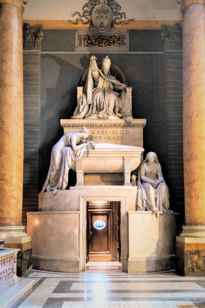 Antonio Canova’s funerary monument of Pope Clement XIV, Basilica of Santi Apostoli
