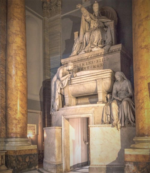Antonio Canova’s funerary monument of Pope Clement XIV, Basilica of Santi Apostoli