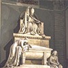 Antonio Canova’s funerary monument of Pope Clement XIV, fragment, Basilica of Santi Apostoli