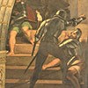 Uwolnienie św. Piotra z więzienia, fragment, Rafael i jego warsztat, Stanza di Eliodoro, pałac Apostolski