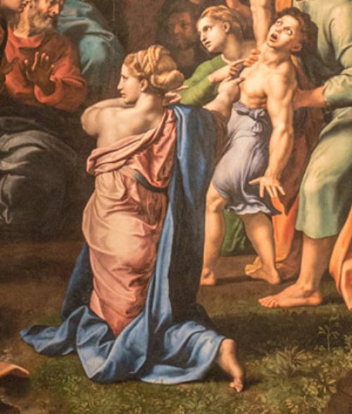 The Transfiguration,fragment,Raphael,Pinacoteca Vaticana (Musei Vaticani)
