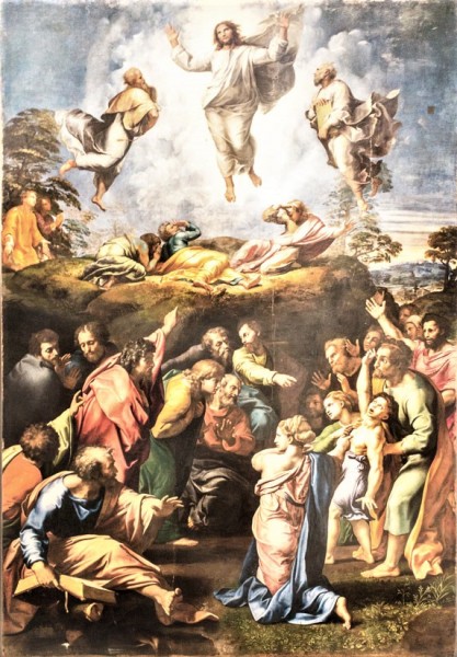 Przemienienie Pańskie, Rafael, Musei Vaticani (Pinacoteca Vaticana)