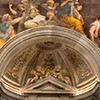 The Sibyls receiving angelic instruction, Raphael, Chigi Chapel in the Basilica of Santa Maria della Pace