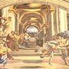 Wypędzenie Heliodora ze świątyni, Rafael, Stanza di Eliodoro, pałac Apostolski