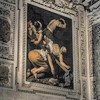 The Martyrdom of St. Peter, Caravaggio, Cerasi Chapel, Basilica of Santa Maria del Popolo